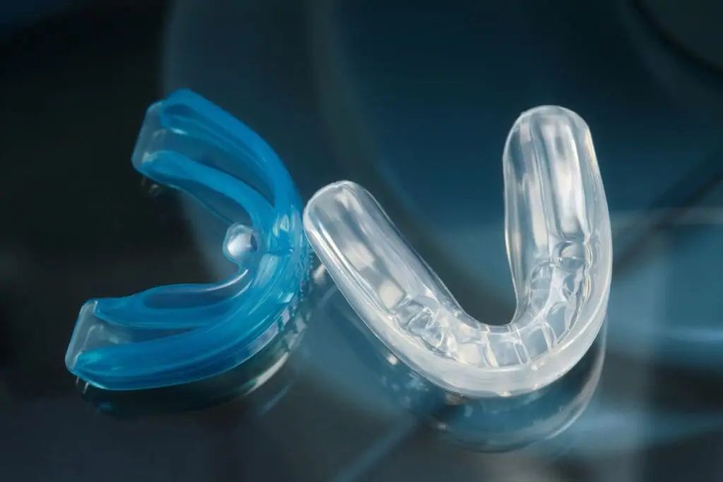 Custom mouthguard crafted from a digital scan at Flax Dental in Sandy Springs, GA