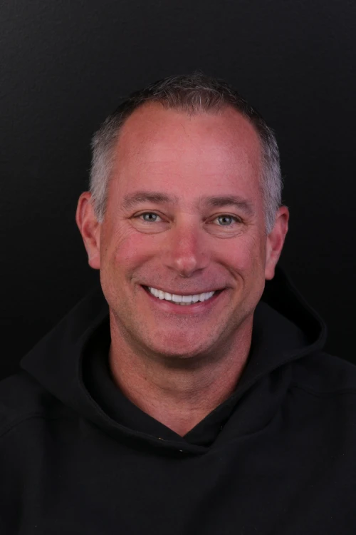 Patient portrait after cosmetic dentistry at Flax Dental, Atlanta